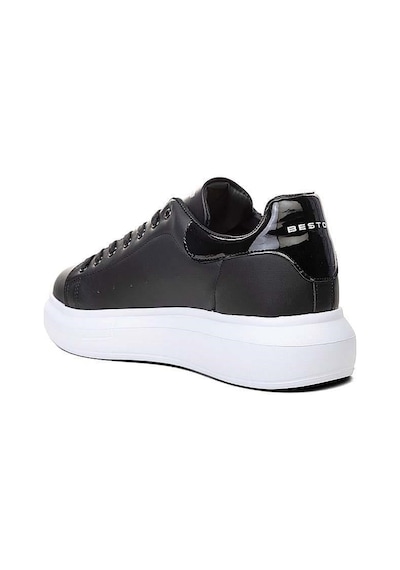 Nesilshoes Bestof 150 Siyah Beyaz Erkek Günlük Spor Ayakkabı Siyah&beyaz