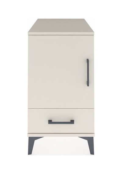 Kronos Komodin 2 Raflı Tek Çekmeceli Tek Kapaklı 44x59x80 Ayt... Aytaşı