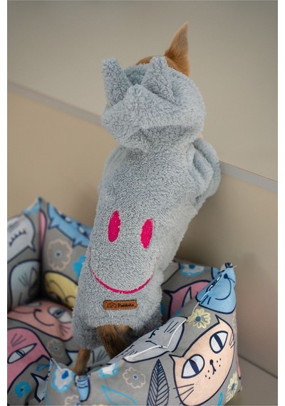 Kedi - Köpek Welsoft Peluş Kışlık Bacaklı Sweat - Pijama - Kıyafet