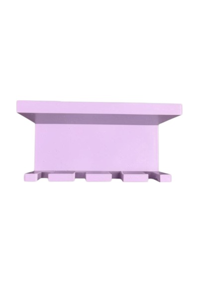 Pembe Yapışkanlı Çok Amaçlı Diş Fırçası Jilet Jiletlik Asacağı Askılığı Askılık Diş Fırçalık Banyo Organizer