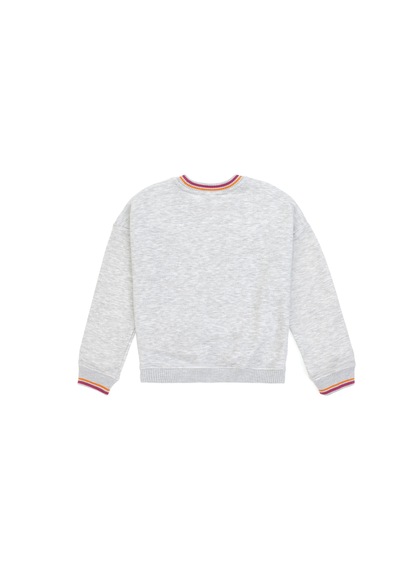 U.s. Polo Assn. Kız Çocuk Açık Gri Melanj Sweatshirt 50317900-vr091 Acık Grı Melanj