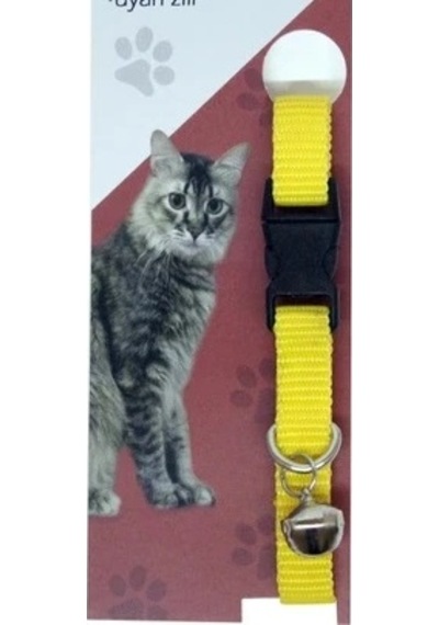 Elastik Ayarlanabilir Çıngıraklı Kedi Tasması Diğer