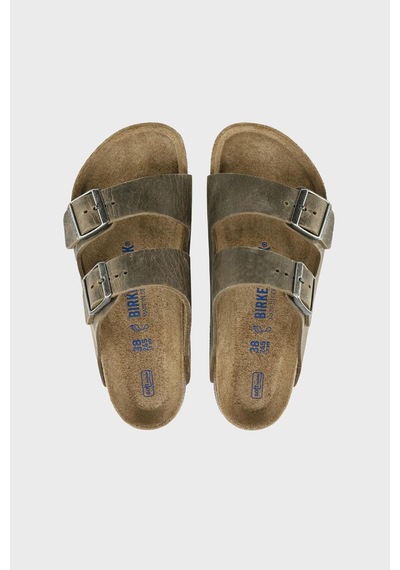Birkenstock Unisex Terlik 1019377 Koyu Haki Koyu Haki