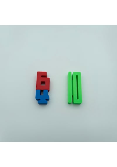 3d Montessori Sayı Blokları Okul Öncesi Eğitici Oyuncak