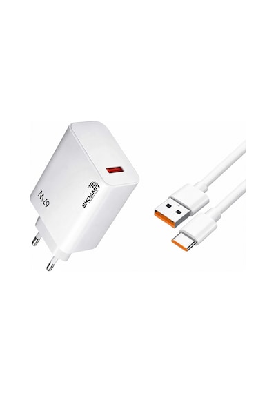 Shoamı Sh-67 67w Turbo Hızlı Şarj Aleti Usb-c Pd/qc Destekli