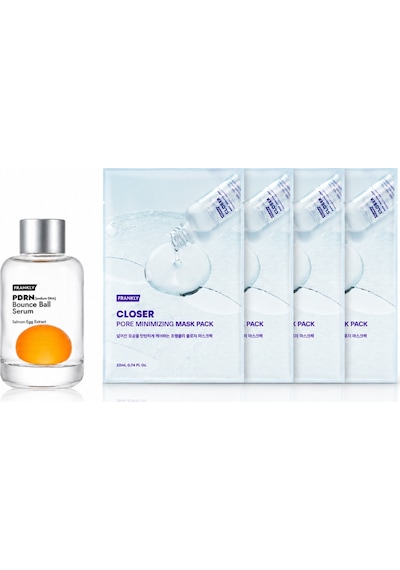 Frankly Pdrn Serum + 4’lü Closer Kağıt Maske Seti