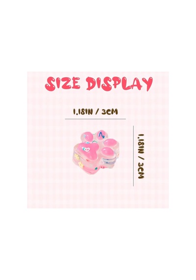 3 Adet Mini Kedi Patisi-yapışabilen Sukuşi - Squishy Pati- Muhteşem Hisli Pati -3 Cm Stres Oyuncak