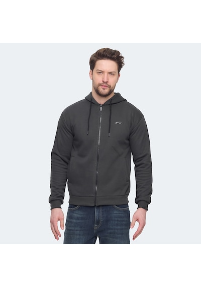 Slazenger KOZZAX IN Erkek Sweatshirt Antrasit