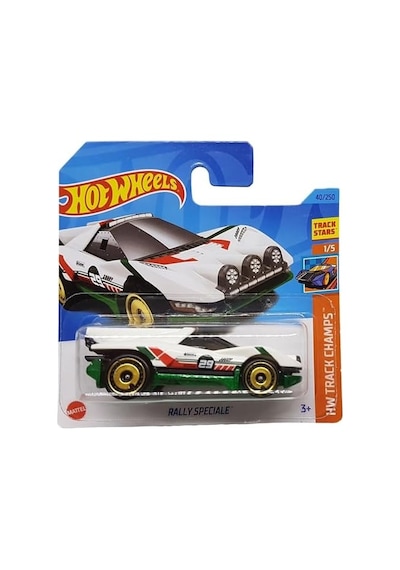 - Rally Speciale - Hw Track Champs 1/5 - Hkk37 - Short Card - Castrol - Bilstein - Track Stars - Mattel 2023