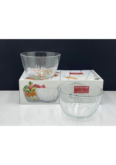Paşabahçe 530039 Marmelade Kase 2'li Şeffaf