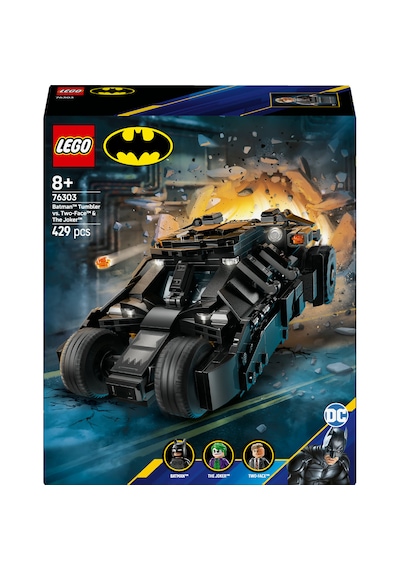LEGO® DC Batman™: Batman Tumbler, Two-Face™ ve Joker™’e Karşı 76303 - 8 Yaş ve Üzeri Çocuklar için Yaratıcı Oyuncak Yapım Seti (429 Parça) LEGO® DC Batman™: Batman Tumbler, Two-Face™ ve Joker™’e Karşı 76303 - 8 Yaş ve Üzeri Çocuklar için Yaratıcı Oyuncak Yapım Seti (429 Parça)