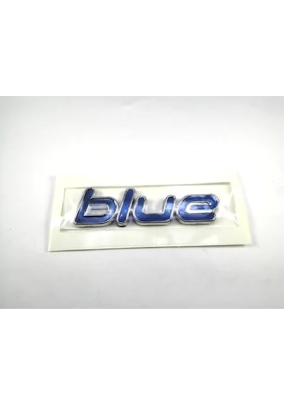 "Blue" Blue Yazısı Hyundaı Accent Blue [Pys]