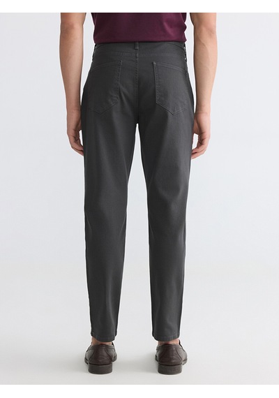 Lcwaıkıkı Classic Antrasit Rahat Kalıp Gabardin Erkek Chino Pantolon