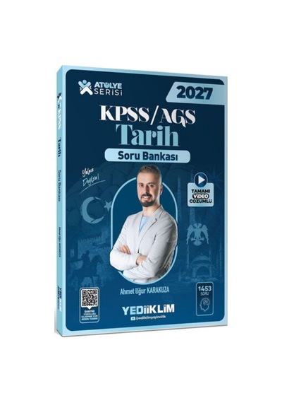 Yediiklim 2027 Kpss Meb-ags Tarih Atölye Soru Bankası Çözümlü - Ahmet Uğur Karakuza