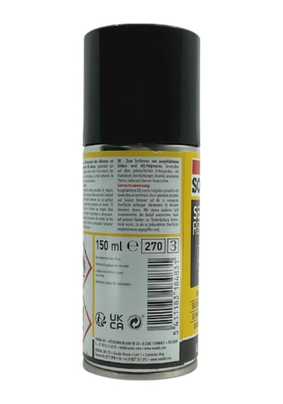 Soudal Silikon Temizleyici Silikon Sökücü Sprey 150 Ml
