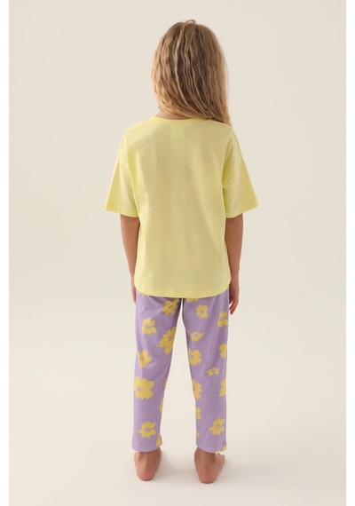 U.s. Polo Assn Lisanslı Floral Pattern Açık Sarı Kız Çocuk Pijama Takımı 5274-43202 Açık Sarı U.s. Polo Assn Lisanslı Floral Pattern Açık Sarı Kız Çocuk Pijama Takımı 5274-43202 Açık Sarı