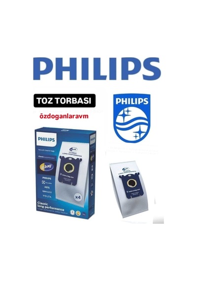 Philips Uyumlu 3000 Serisi Süpürge Toz Torbası 5 Li Kutulu Motor Filitr