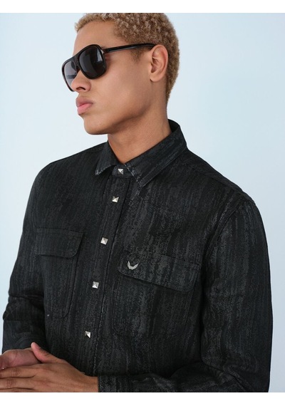LOFT Oversize Fit Erkek Gömlek U.kol Lf2038037 Q1.v1 Denim
