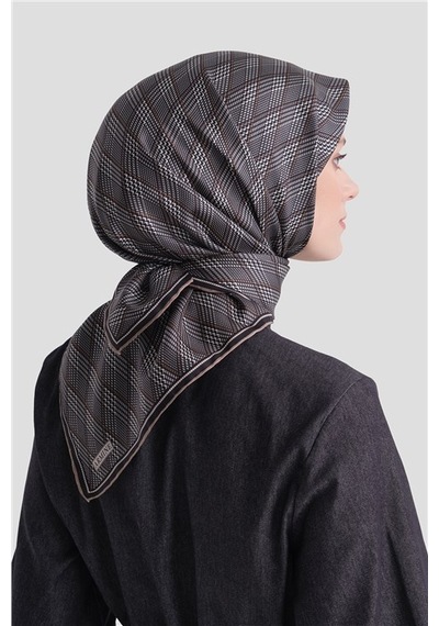 Armine Saf İpek Twill Eşarp 9626d 01 Yavruağzı