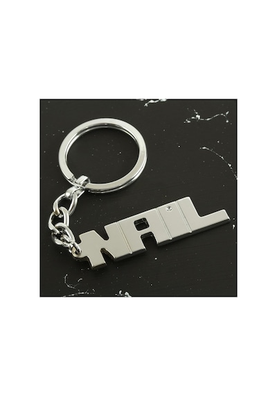 Nail - 364 - - Kmrsfres - İsimli Anahtarlık- Çok Renkli
