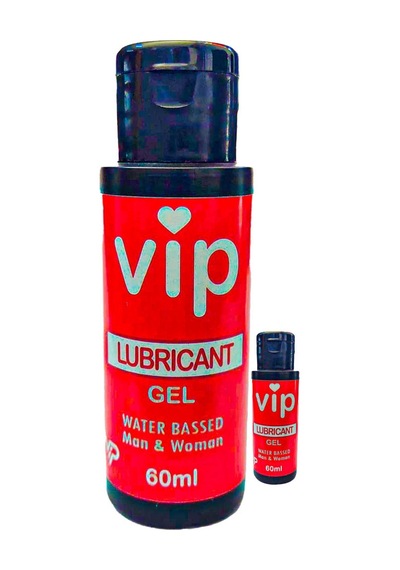 Vip Lubricantgel For Erotik 2 Adet Kadınlar Ve Ap.erkekler Için Analvajinal Kaydırıcıjel 60 Ml