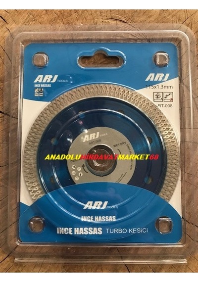 Arj 115 MM İnce Granit Kesici Porselen Seramik Kesme Testeresi