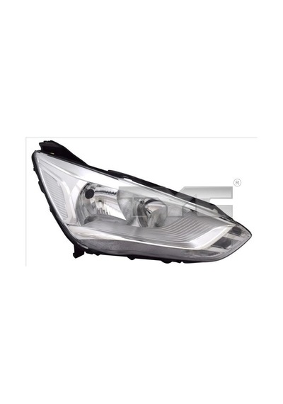 Ford Focus C Max - 2015-2019 Ön Far Elektrikli Motorlu Gündüz Ledli Sol Oem No: F1cb13w030cc