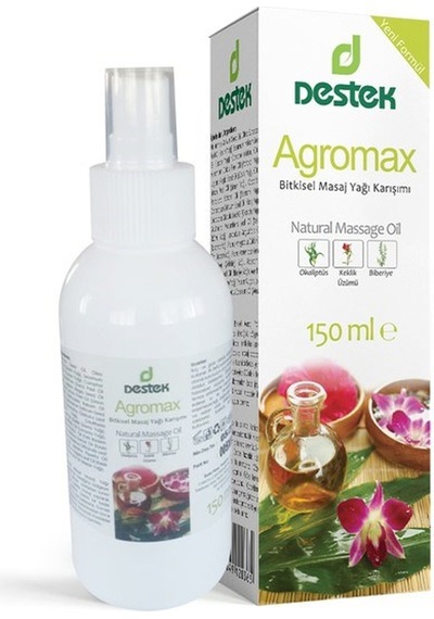 Destek AGomax Bitkisel Masaj Yağı Karışımı 150 ML