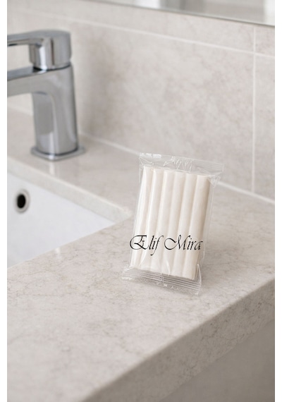 Elif Mira Şeffaf Jelatin Sargılı Buklet Misafir Otel Sabunu 600 x 12 G