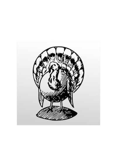 Folyo Sticker Hindi 70cm Uzunluk Siyah