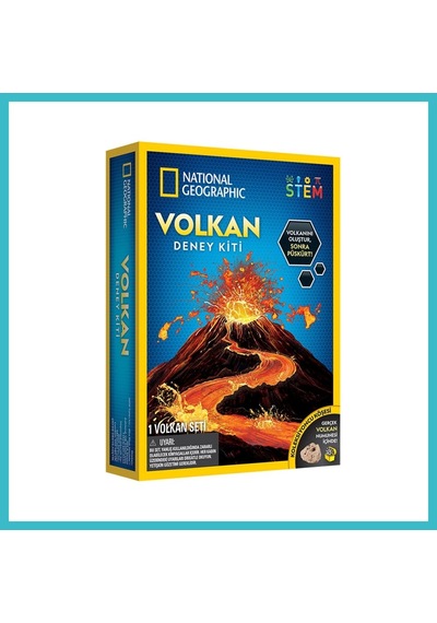 Bezos Natgeo Volkan Deney Kiti Dfnbez
