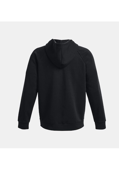 Under Armour Ua Rival Fleece Fz Hoodie Erkek Eşofman Üstü 1379767-001 Siyah