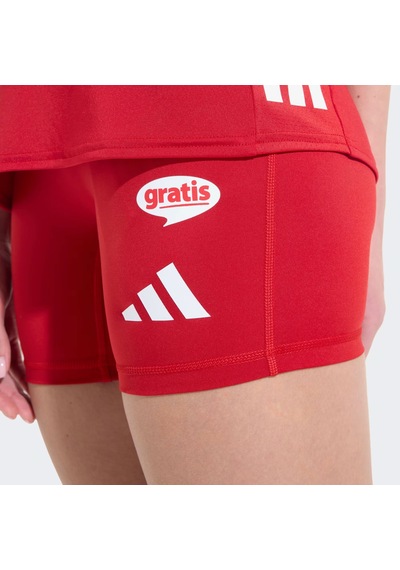Adidas Türkiye Voleybol Milli Takımı Kadın Voleybol Kırmızı Tayt Km7479