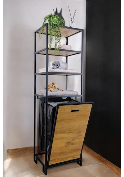 Digithome Metal Kirli Sepetli 4 Raflı Çok Amaçlı Banyo Düzenleyici Raf Organizer Siyah/atlantik Çam Mrs-009 C1-1-369 Atlantik - Çam Digithome Metal Kirli Sepetli 4 Raflı Çok Amaçlı Banyo Düzenleyici Raf Organizer Siyah/atlantik Çam Mrs-009 C1-1-369 Atlantik - Çam