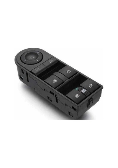 Düğme Cam Açma Astra H / Zafira B 04sonrası Dörtlü Ayna Ayar Düğmeli Çerçeveli Sol Oem No: 624044