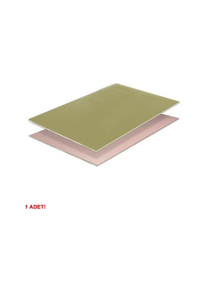 7x10cm Tek Yüz Bakır Plaket Pcb Elektronik Baskı Devre Prototip Test