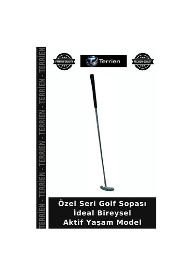 Özel Seri Golf Sopası İdeal Bireysel Aktif Yaşam Model Çok Renkli