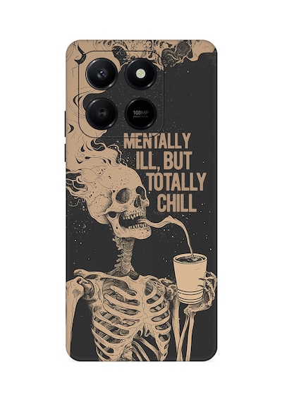 Kılıfland Honor X7d Uyumlu Kılıf Boutique Baskılı Resimli Mentally Pcode -006 Çok Renkli