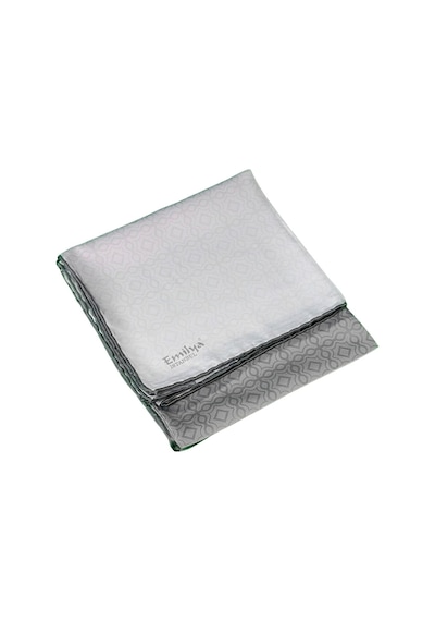 Mim Eşarp Emilya Rayon Degrade Eşarp 90x90 Cm Gri
