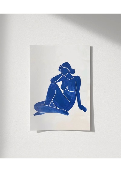 Çerçevesiz Poster Ruhun Konturları