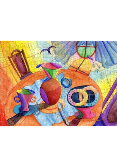 Nova Puzzle Kahvaltı Masası 1000 Parça Puzzle