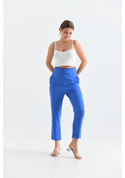 Ftz Women Kadın Douable Crep Saks Mavi 30170 Saks Mavi Saks