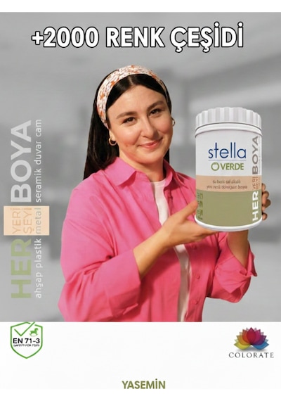 Stella Yeni Nesil Dönüşüm Boyası Yasemin - Mutfak Dolabı, Fayans Ve Mobilya Boyası Diğer