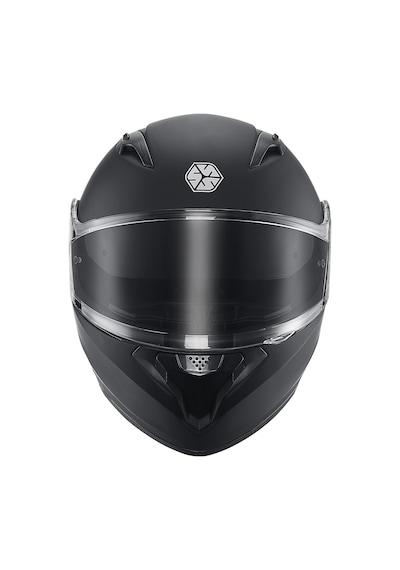 Motoanl Motosiklet Çene Açılır Kask Güneş Vizörlü Ce Motor Kaskı Mat Siyah