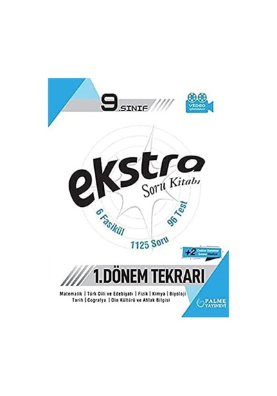 9. Sınıf Exstra Soru Kitabı 1. Dönem Tekrarı