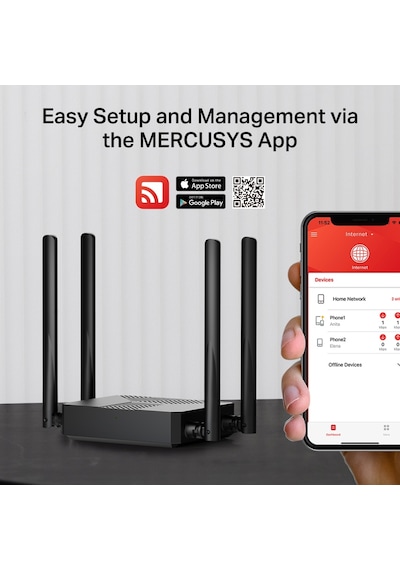 Mr62x 3 Port 1500 Mbps Router