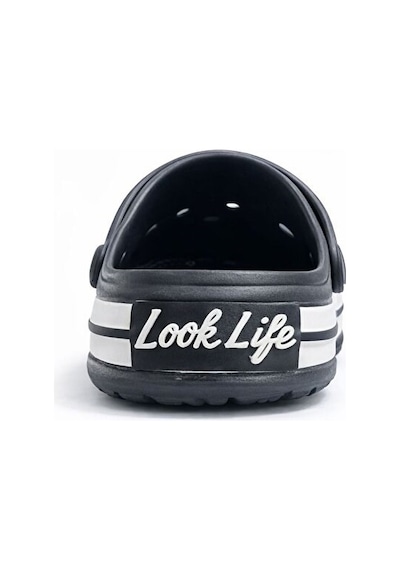 Look Life Unisex Siyah Cross Sabo Eva Günlük Kapalı Terlik 214