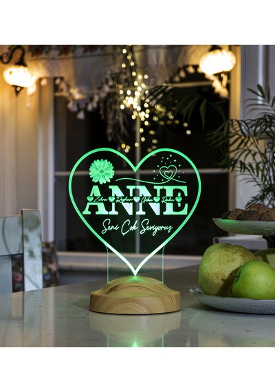 Kalp Şeklinde Anneler Günü Hediyesi, Anneye Hediye