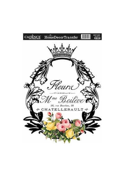 Cadence Home Decor Transfer 25x35 Cm. Hdt-025