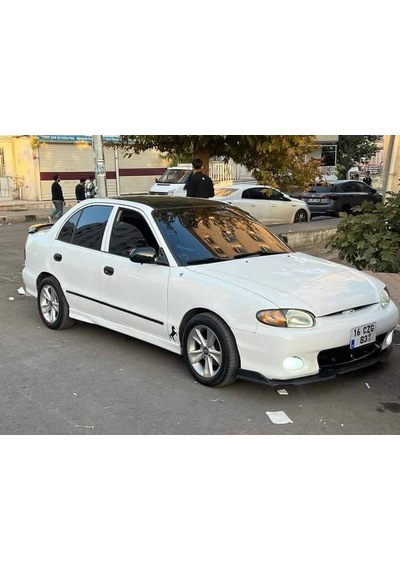 Hyundai Accent Yumurta Kasa Yan Marşpiyel Takımı - Plastik - Parlak Siyah